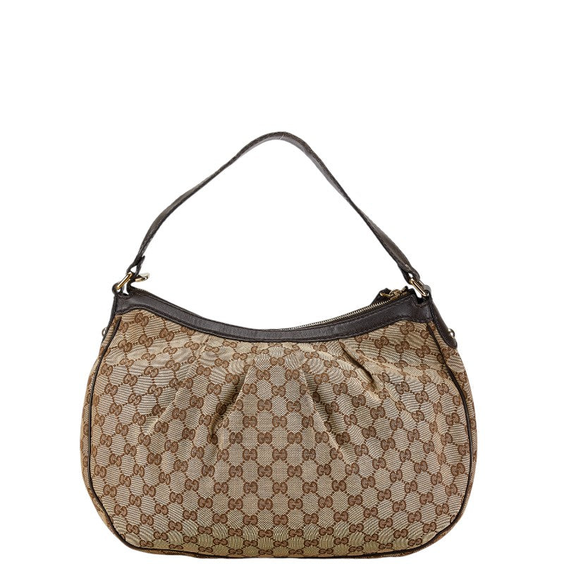 Gucci Canvas Leather Shoulder Bag 232955