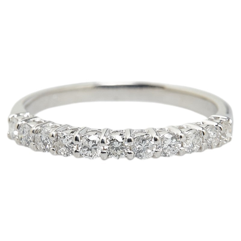 K9 White Gold Diamond Half Eternity Ring in Excellent Condition