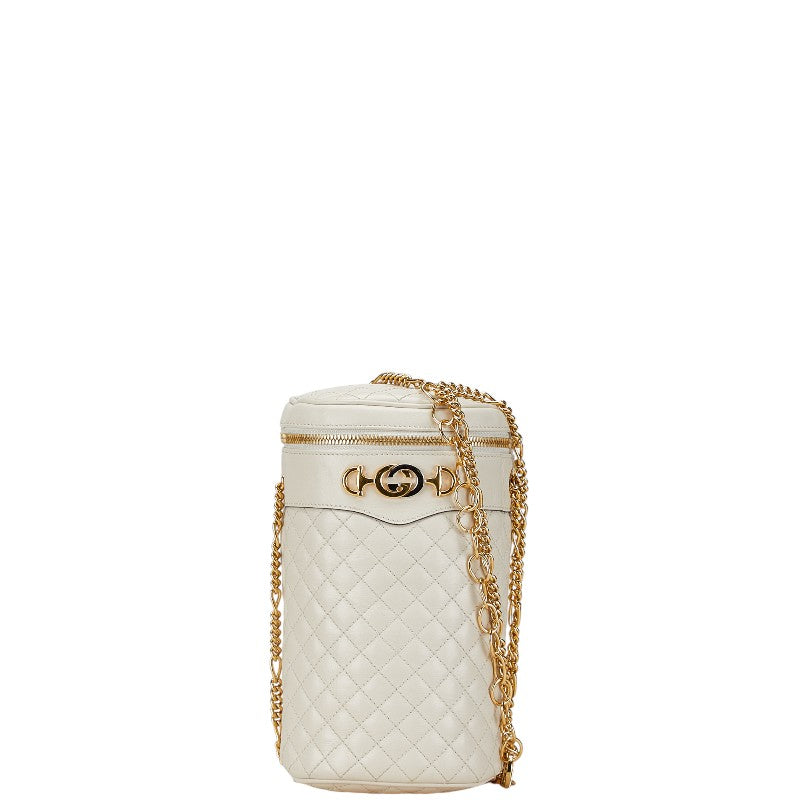 Gucci Zumi Quilted Leather Chain Shoulder Bag