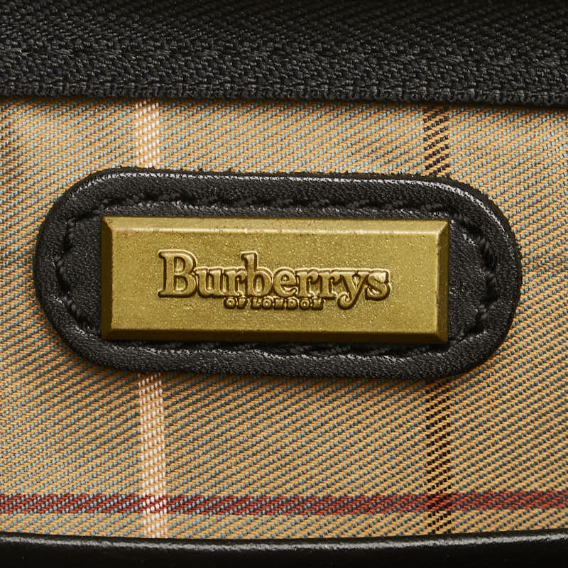 Burberry Leather Shadow Horse Handbag