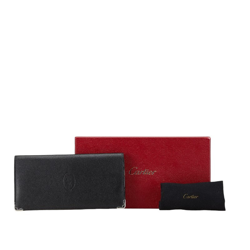 Cartier Must Line Leather Long Wallet