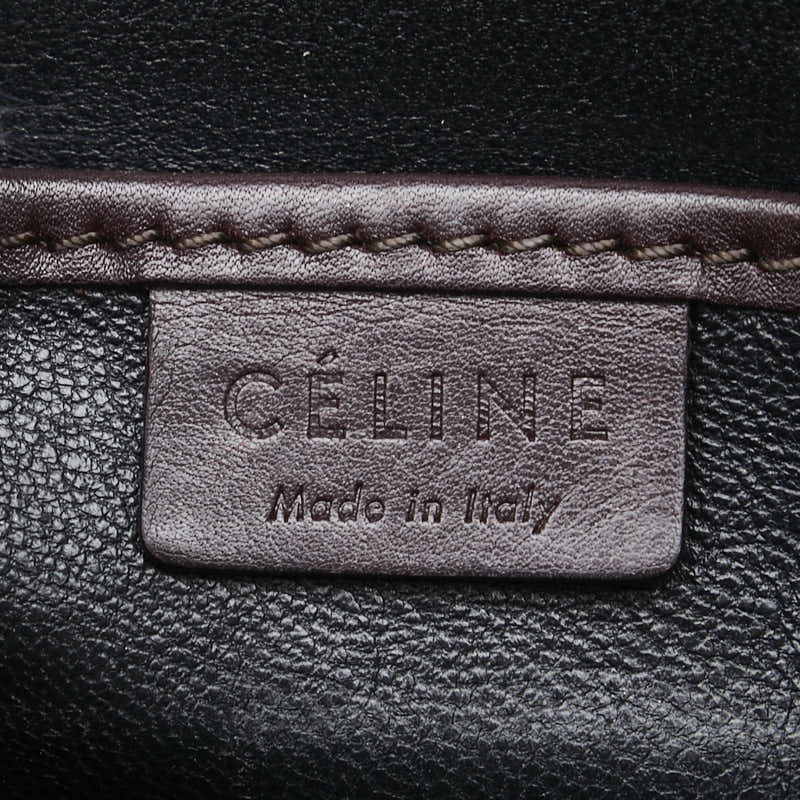 Celine Luggage Nano Leather Suede Handbag in Great Condition