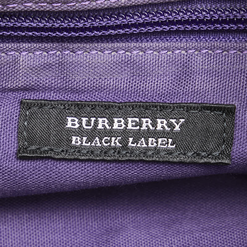 Burberry Nylon Check Logo Plate Waist Bag in Great Condition