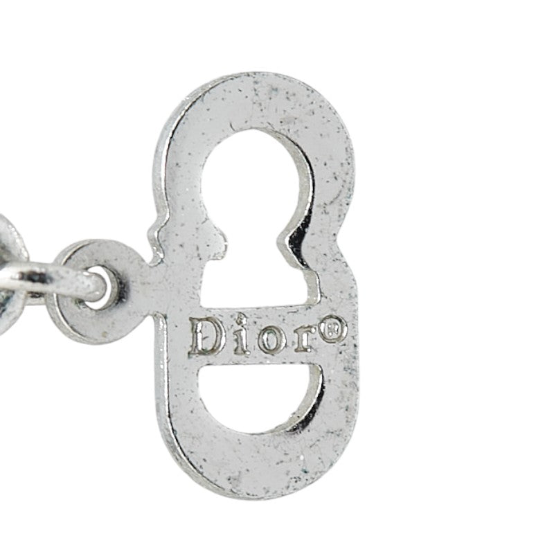 Dior D Logo Motif Metal Bracelet