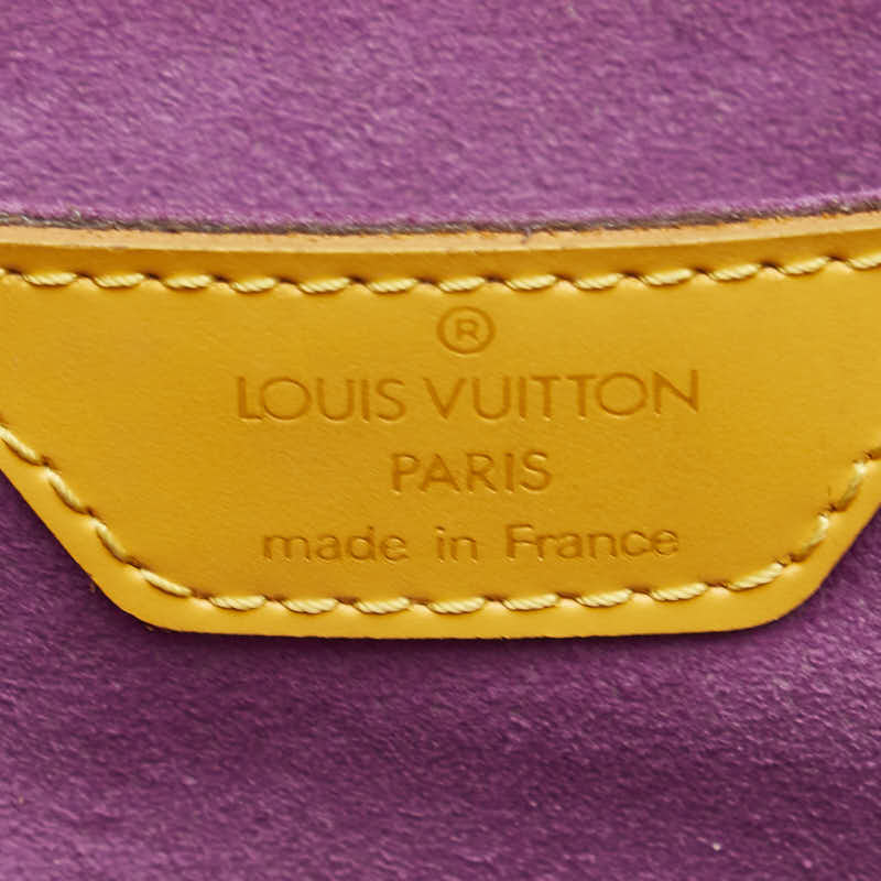 Louis Vuitton Epi Soufflot Handbag M52229 in Very Good Condition