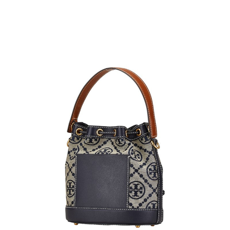 Tory Burch T Monogram Jacquard 2WAY Bag in Very Good Condition