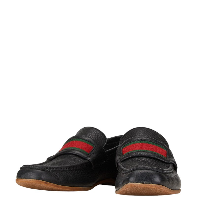 Gucci Leather Loafers Black 141964