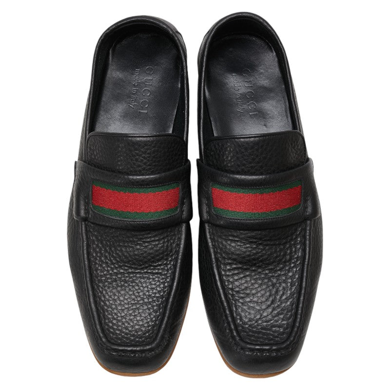 Gucci Leather Loafers Black 141964