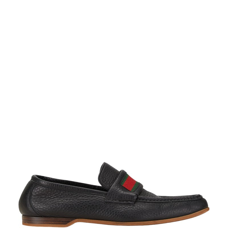 Gucci Leather Loafers Black 141964