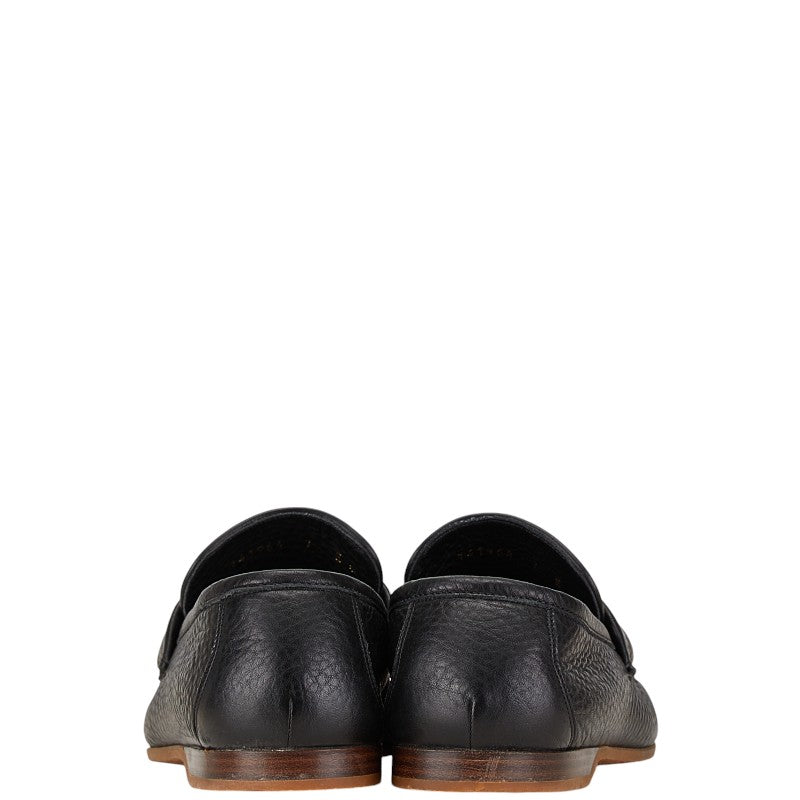 Gucci Leather Loafers Black 141964