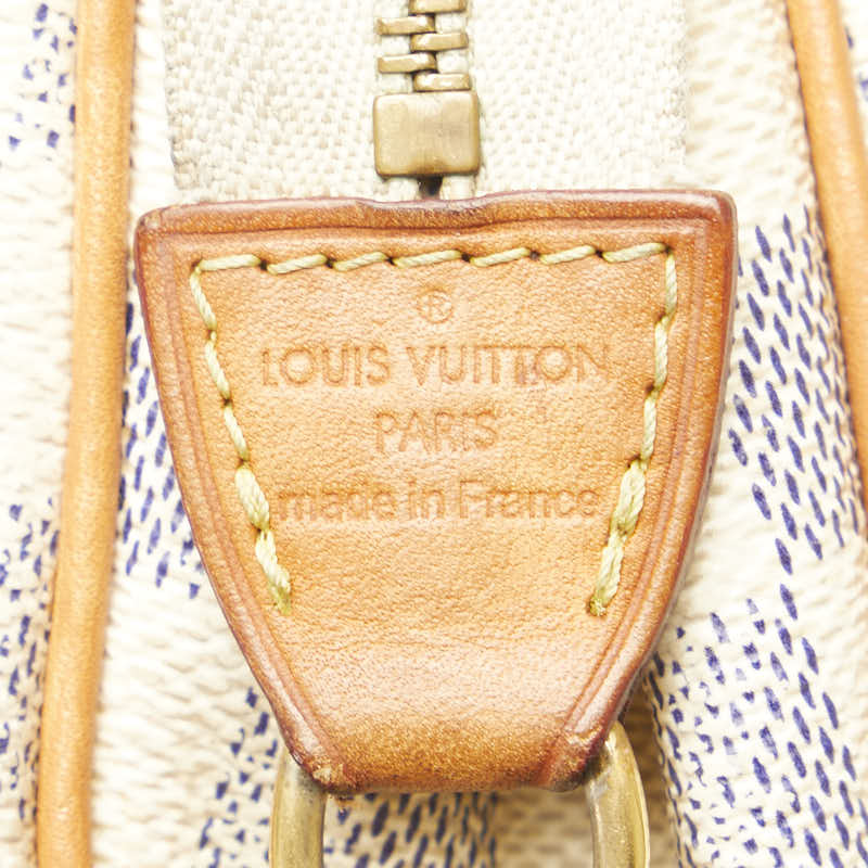 Louis Vuitton Damier Azur Eva Chain Shoulder Bag in Good Condition