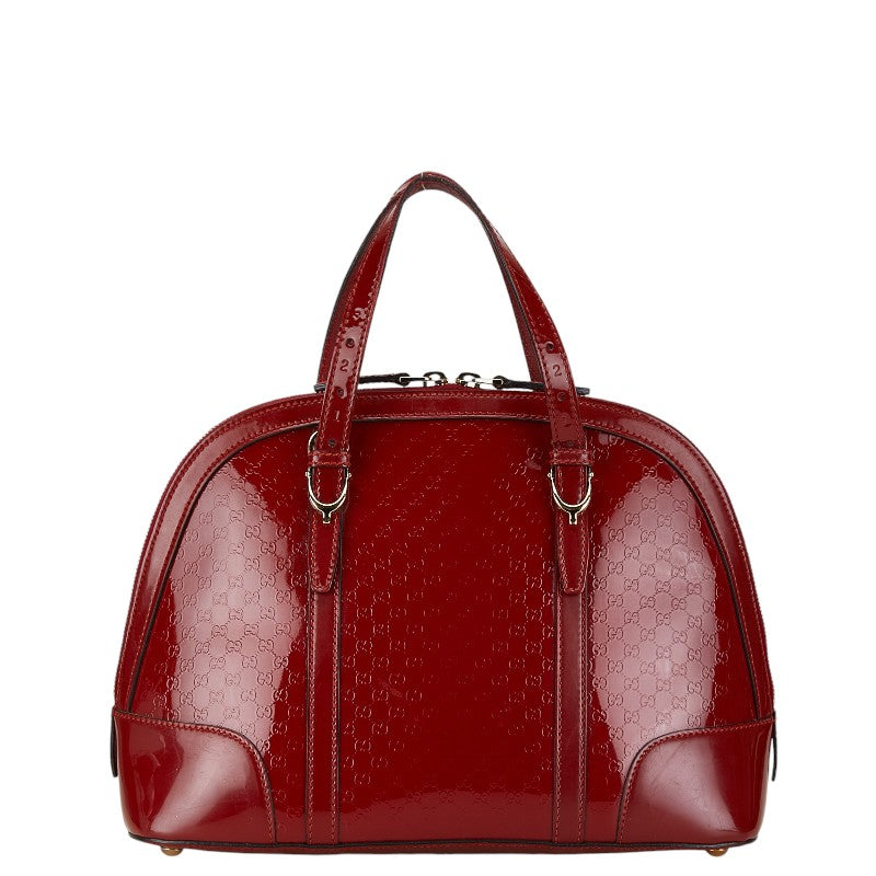 Gucci Micro GG 2WAY Handbag Red