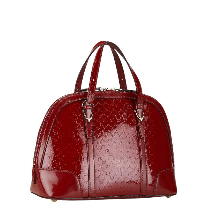 Gucci Micro GG 2WAY Handbag Red