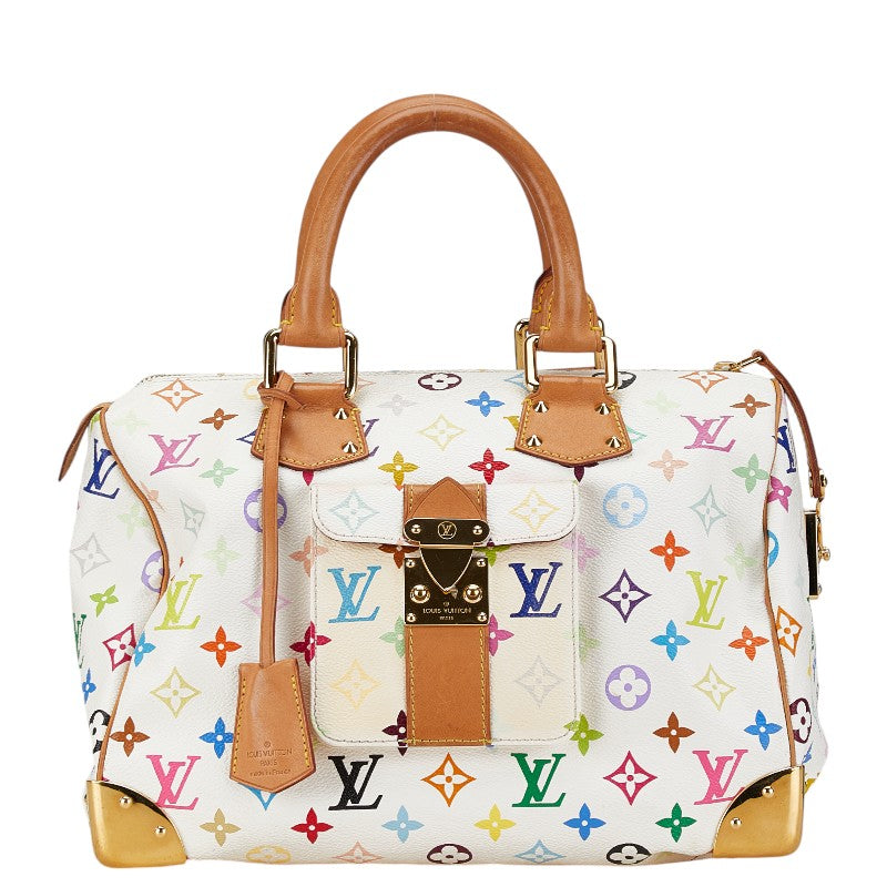 Louis Vuitton Monogram Multicolor Speedy 30 Handbag in Very Good Condition