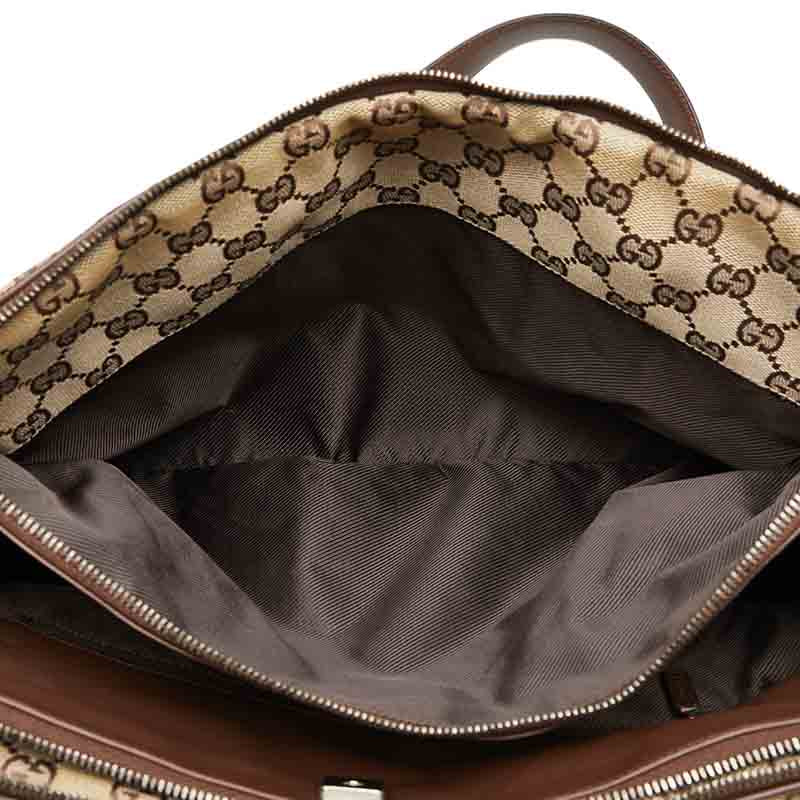 Gucci Canvas Leather GG Handbag