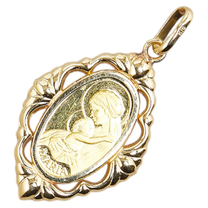 K24YG Yellow Gold Maria Pendant Top in Great Condition