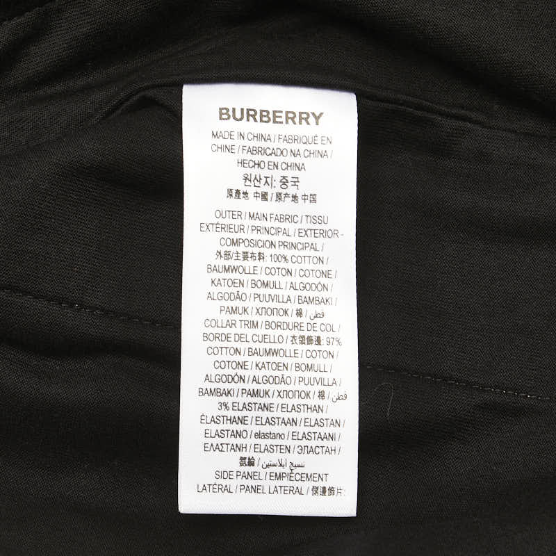 Burberry Logo Nova Check Cotton T-Shirt