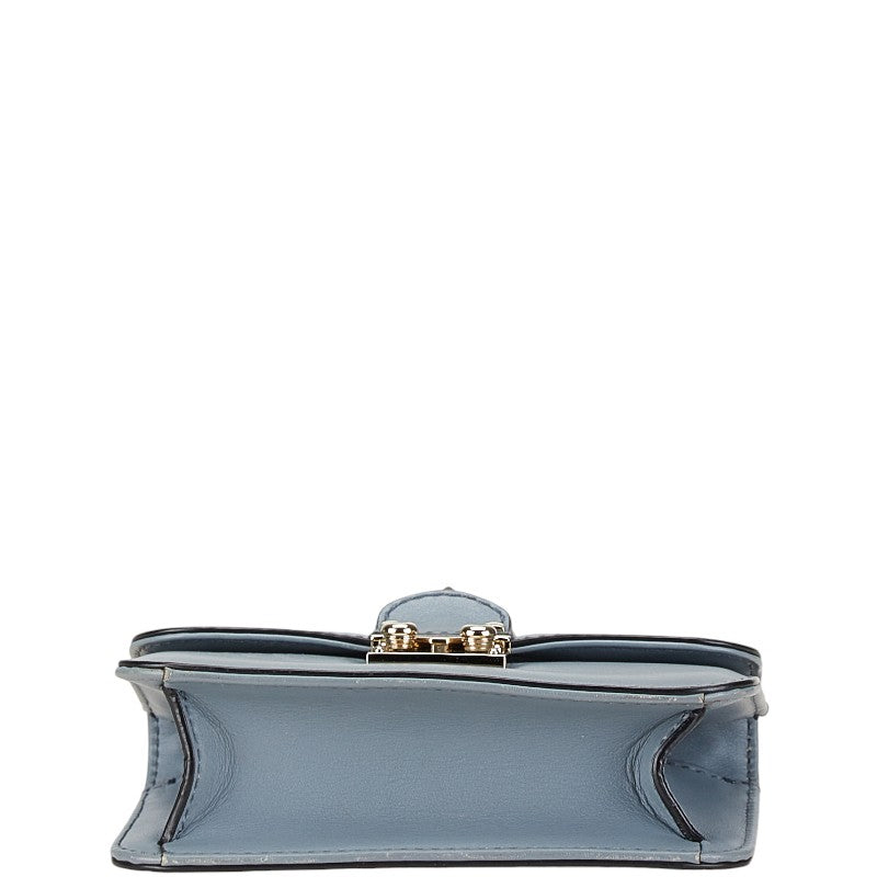 Valentino Rockstud Chain Shoulder Bag Light Blue