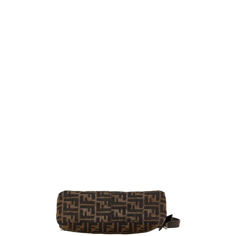 Fendi Mamma Bucket Shoulder Bag Canvas Leather