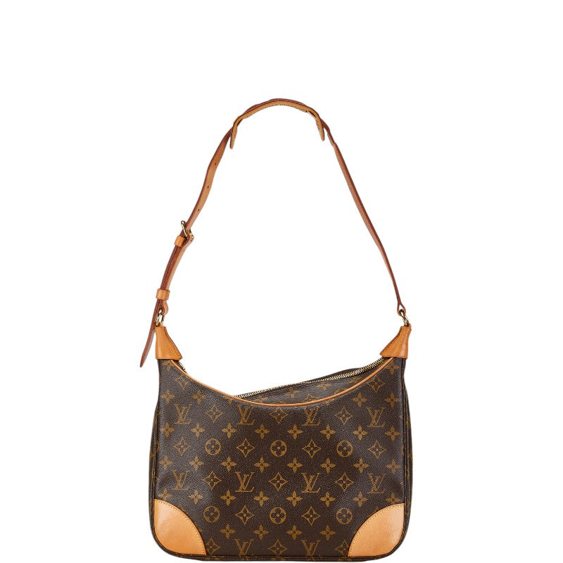 Louis Vuitton Monogram Boulogne 30 Shoulder Bag Brown