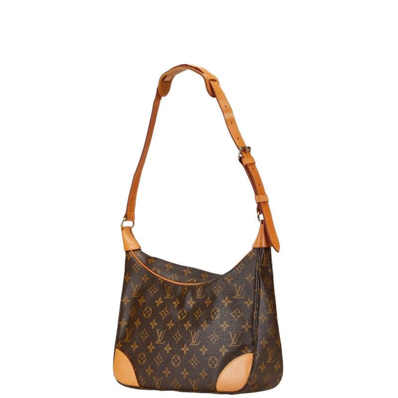 Louis Vuitton Monogram Boulogne 30 Shoulder Bag Brown