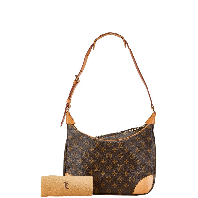 Louis Vuitton Monogram Boulogne 30 Shoulder Bag Brown