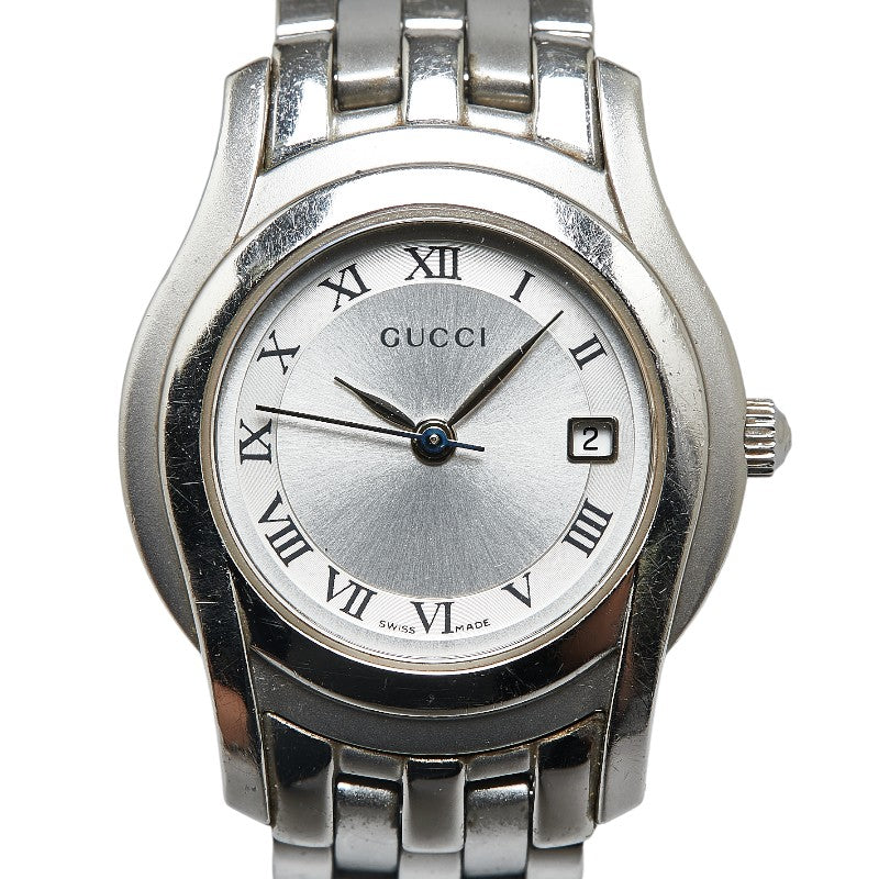 Gucci 5500L Stainless Steel Quartz Watch