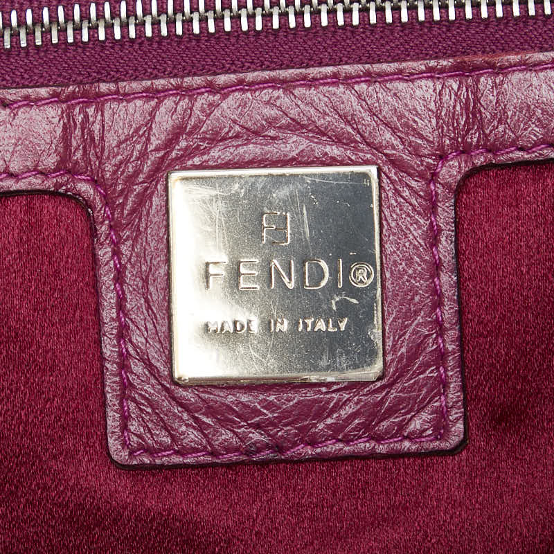 Fendi Zucca Canvas Nylon Shoulder Bag 26771