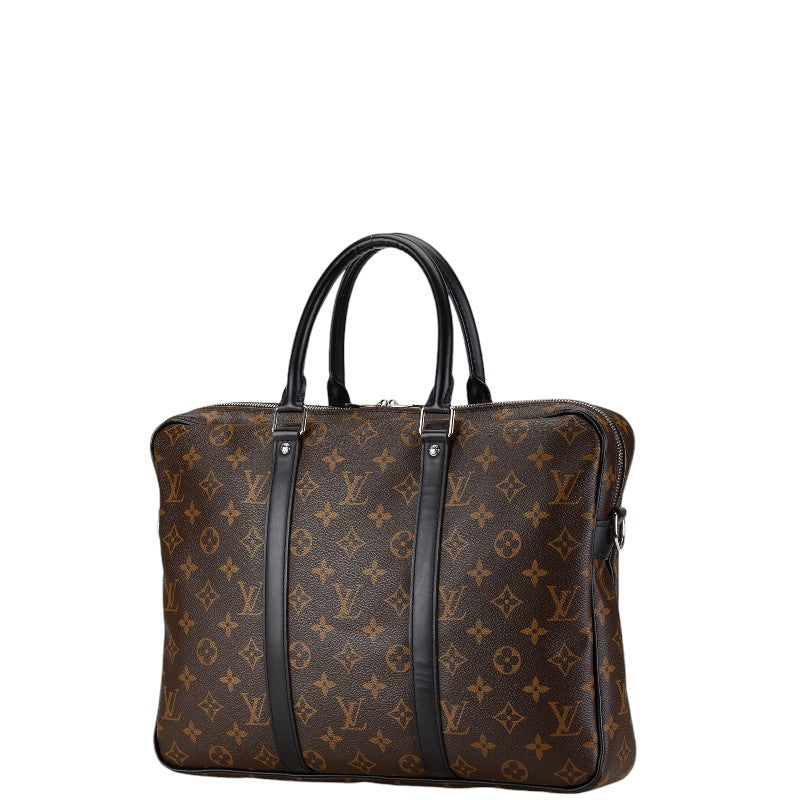 Louis Vuitton Monogram Macassar Briefcase 2WAY