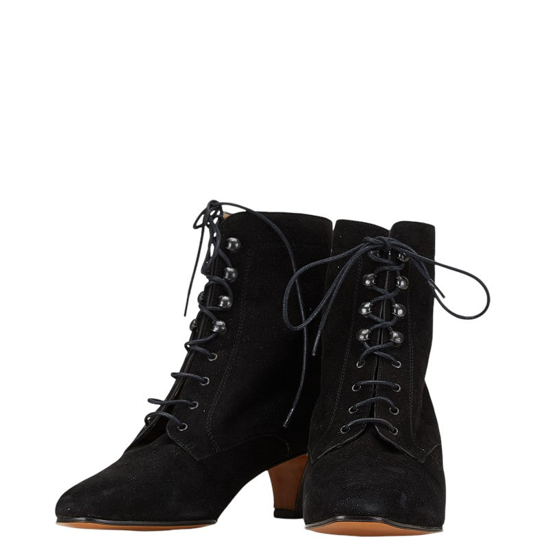 Celine Suede Heel Boots for Women