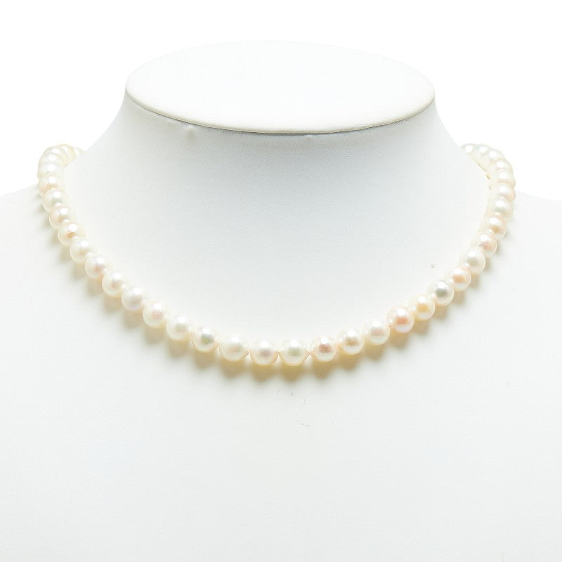 Sterling Silver Pearl Necklace