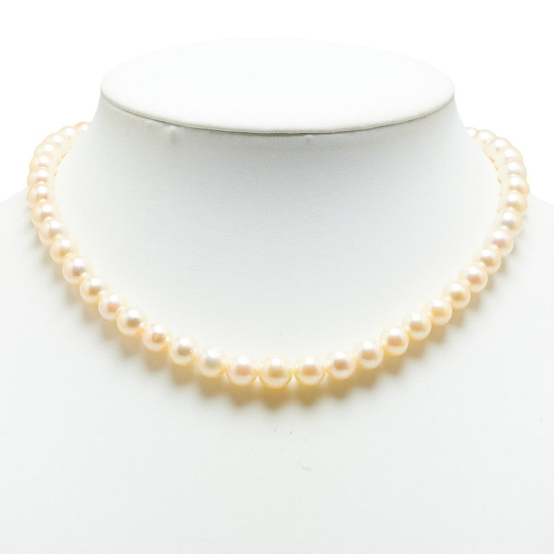 Sterling Silver Pearl Necklace