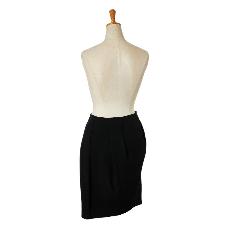 Prada Black Acetate Skirt Size 36