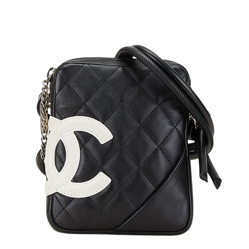 Chanel Cambon Line Leather Shoulder Bag