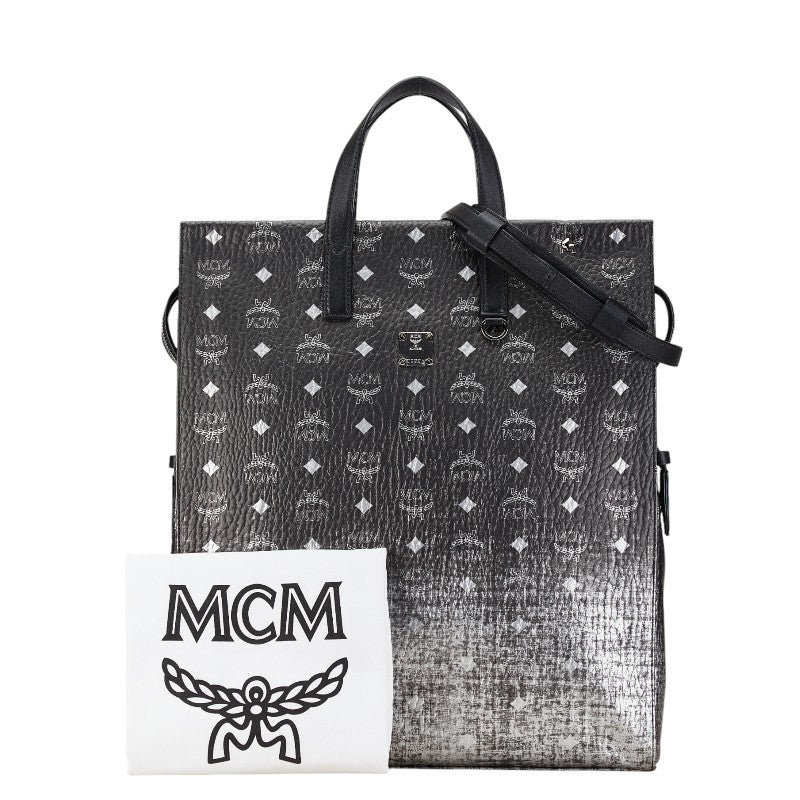 MCM Visetos Gradient 2WAY Tote Bag