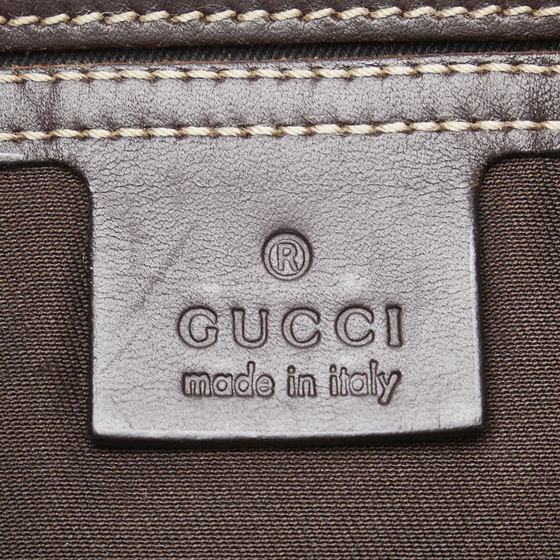 Gucci GG Supreme Messenger Bag Brown