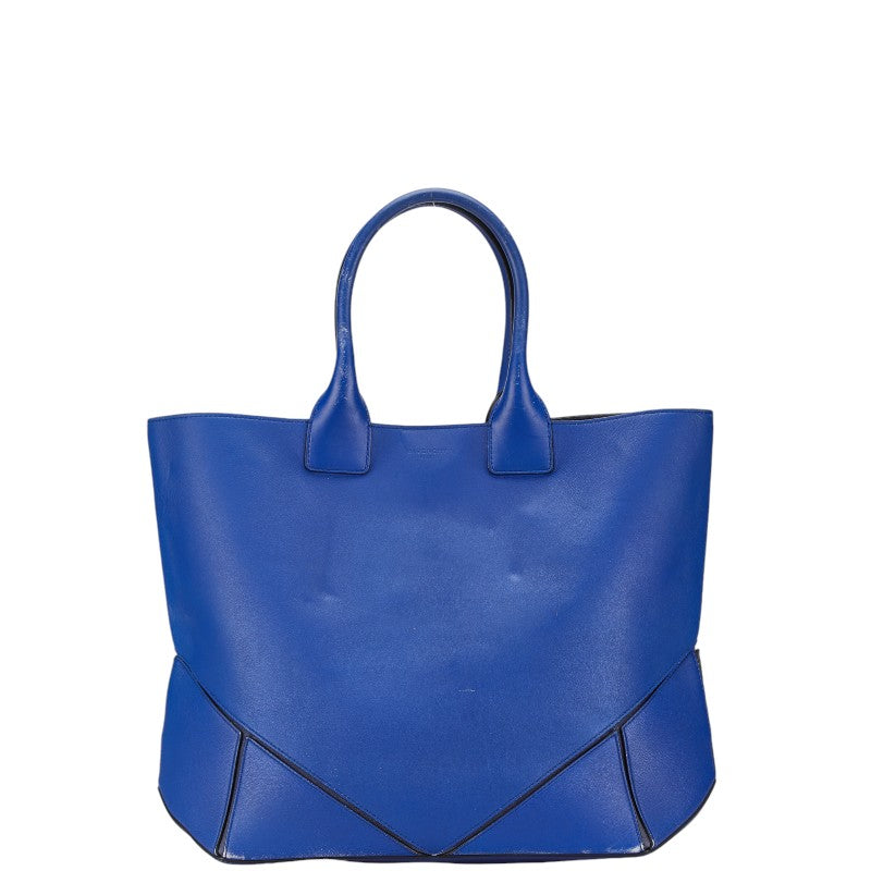 Givenchy Leather Tote Handbag Blue