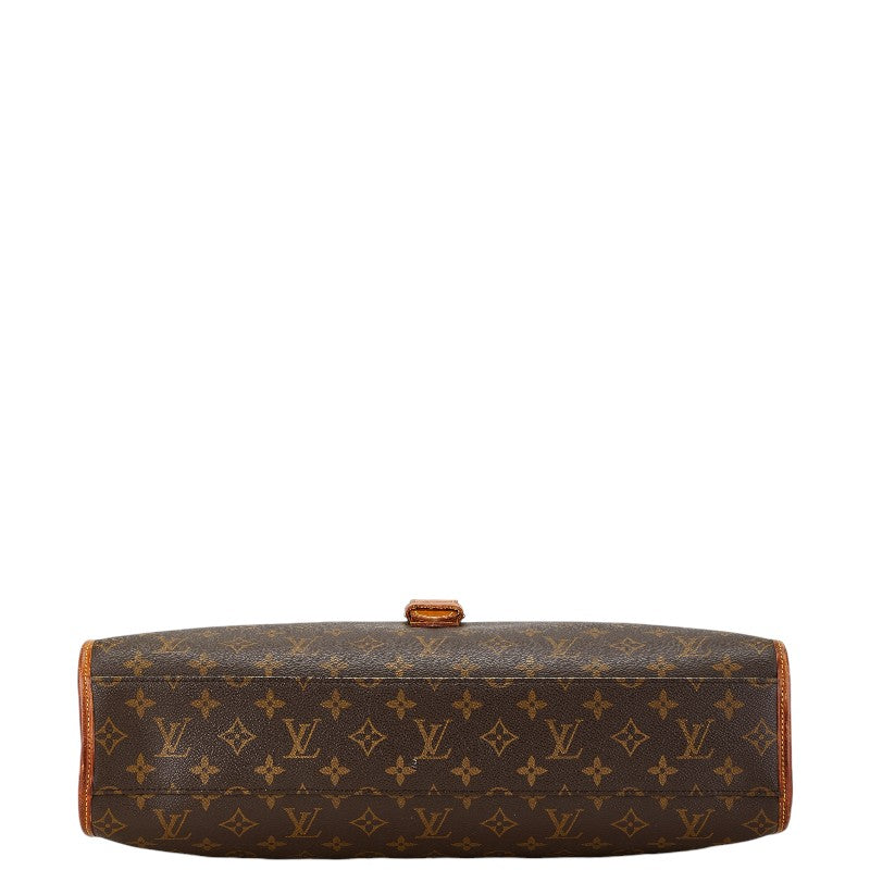 Louis Vuitton Monogram Beverly 2WAY Handbag Brown