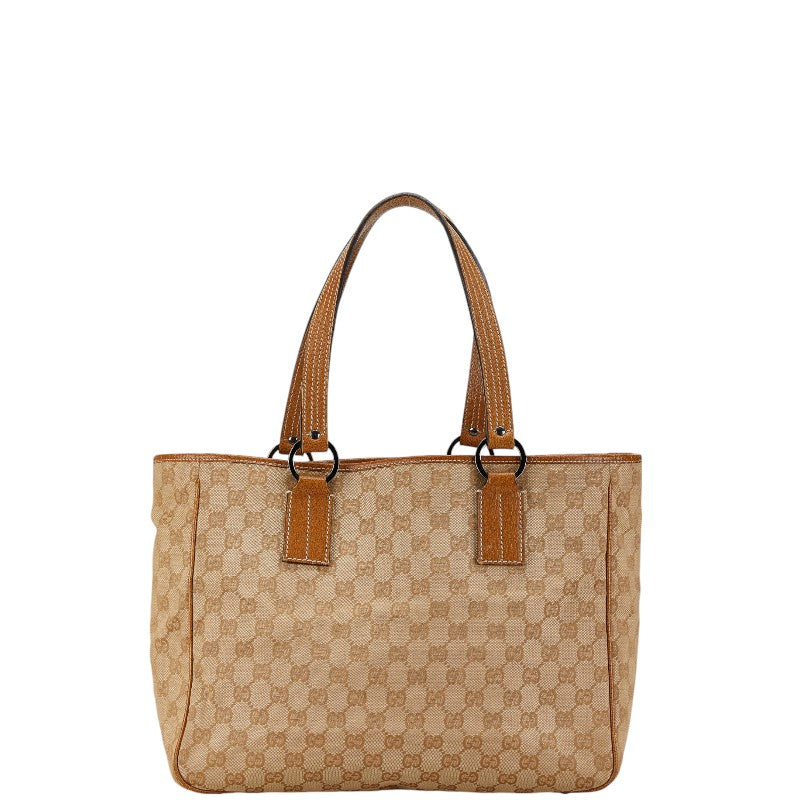 Gucci Canvas Leather Tote Bag 113017