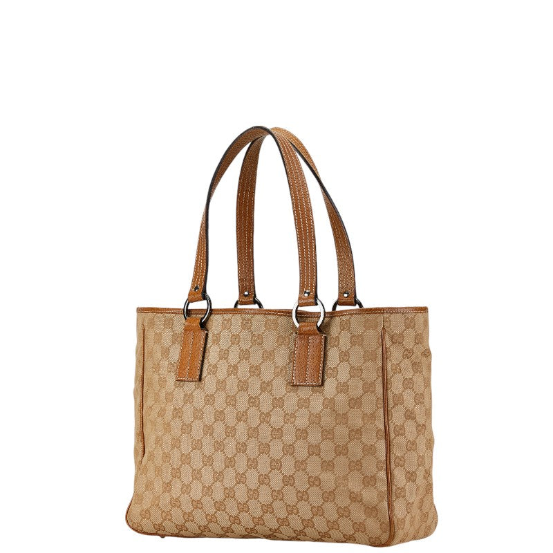 Gucci Canvas Leather Tote Bag 113017