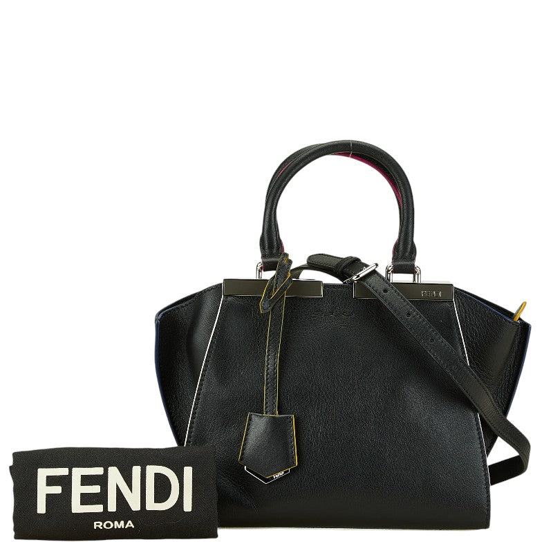 Fendi 2WAY Leather Handbag 8BH333