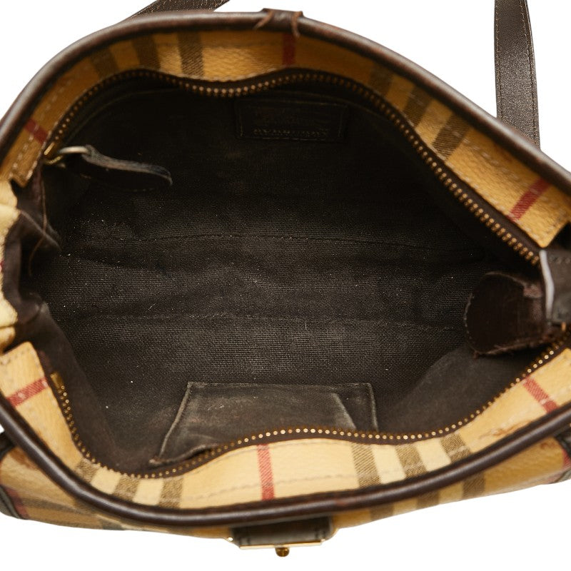 Burberry Nova Check Shadow Horse Shoulder Bag