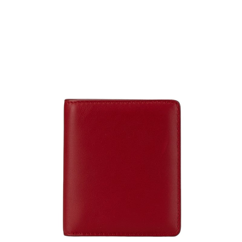 Martin Margiela Red Leather Bifold Wallet