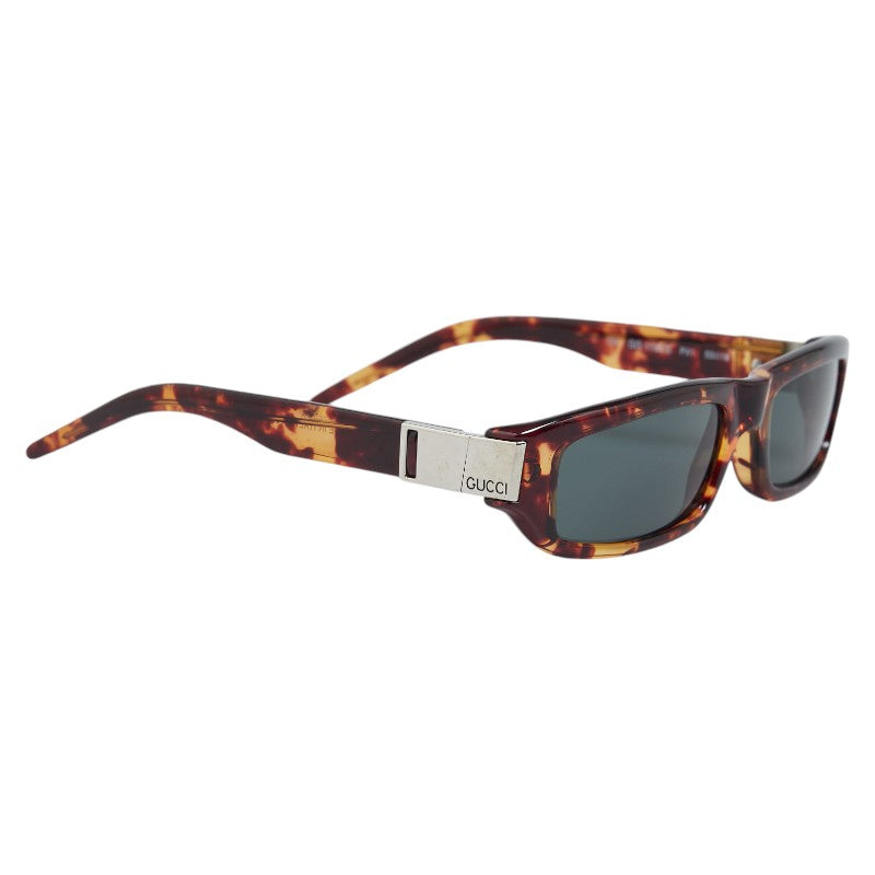 Gucci Brown Plastic Sunglasses Women