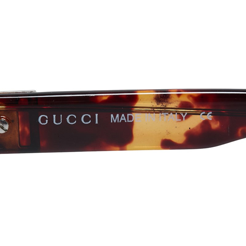 Gucci Brown Plastic Sunglasses Women