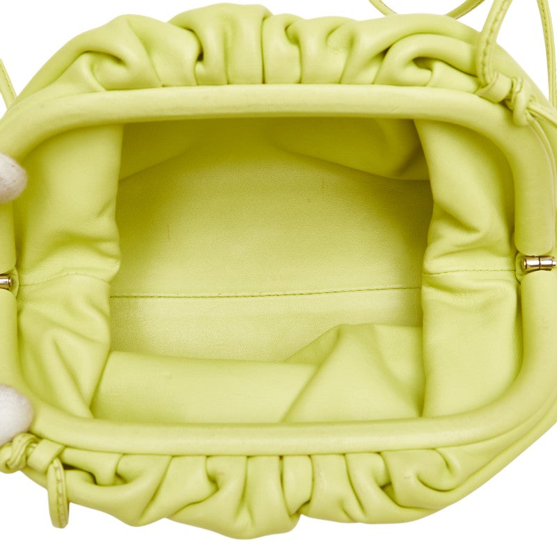 Bottega Veneta Leather Crossbody Bag Green