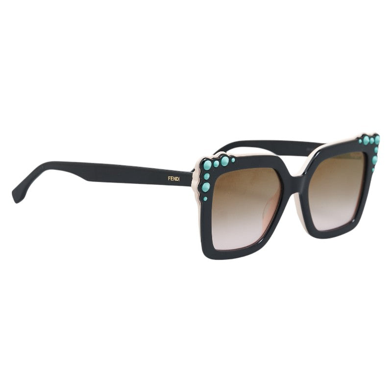 Fendi Can Eye Sunglasses Black Plastic