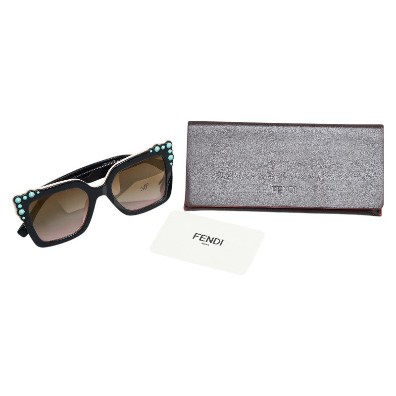 Fendi Can Eye Sunglasses Black Plastic