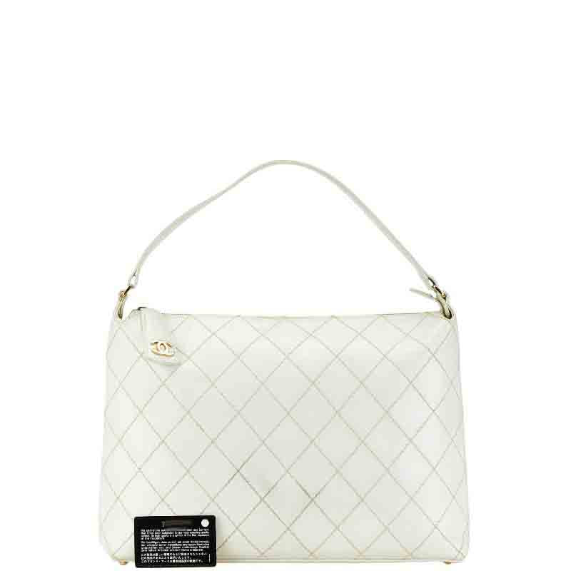 Chanel Lambskin Wild Stitch Shoulder Bag