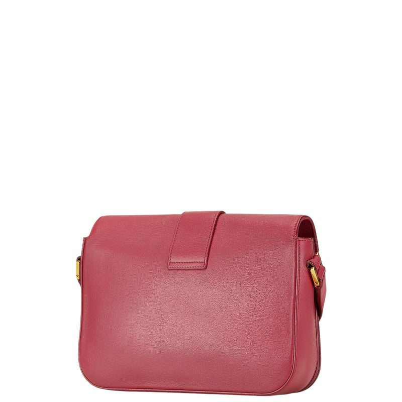 Yves Saint Laurent Leather Shoulder Bag Pink